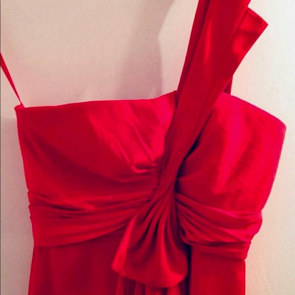 BCBGMaxAzria Palais Cocktail Jewel Red Dress - Picture 5 of 6